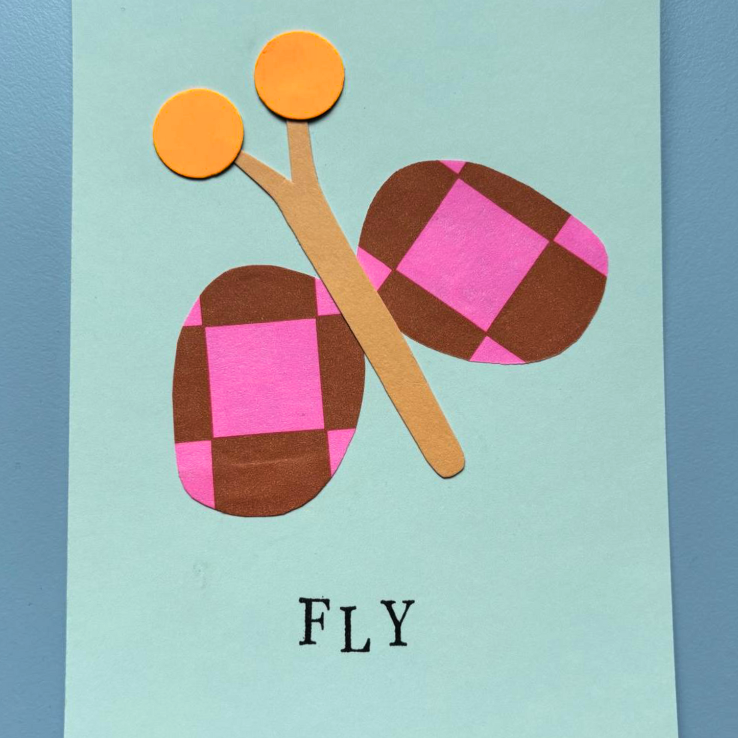 Postkarte "Schmetterling/FLY"