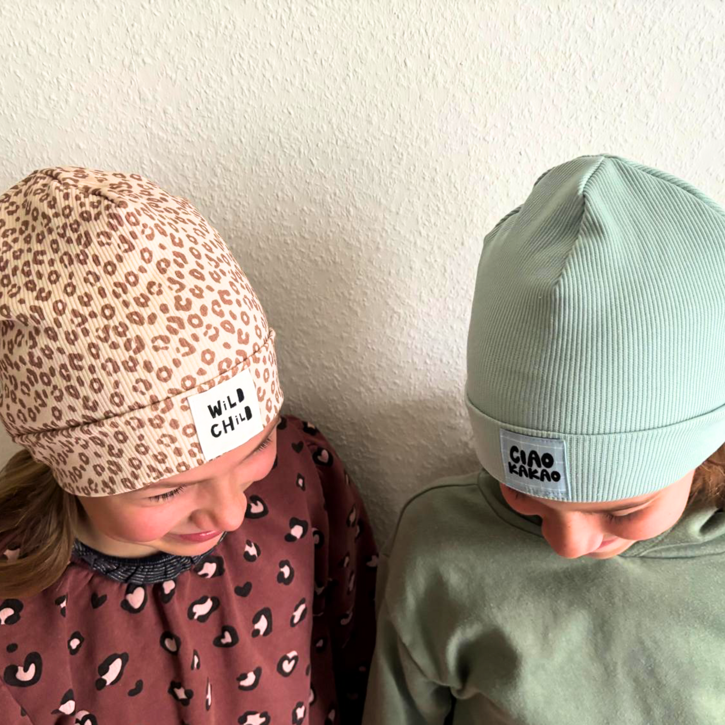Beanie "mint/CIAO KAKAO" (KU 43-46cm)
