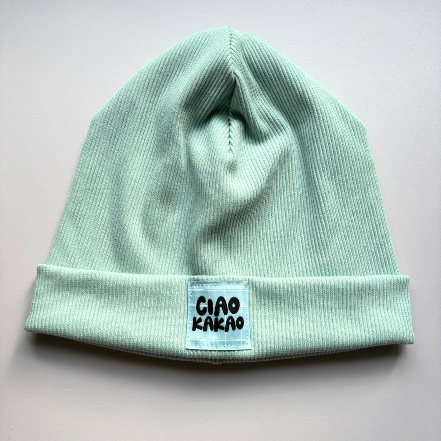 Beanie "mint/CIAO KAKAO" (KU 46- 49cm)
