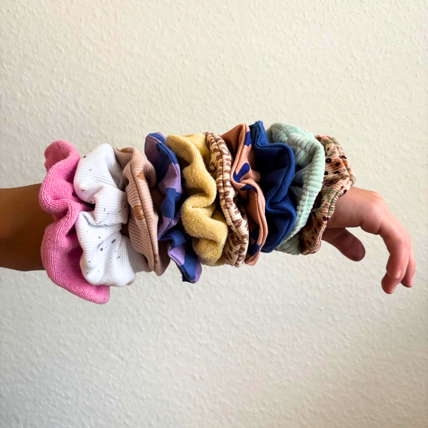 Scrunchie "Streifen" (aus Lycra=perfekt für Strand, Schwimmbad & See)