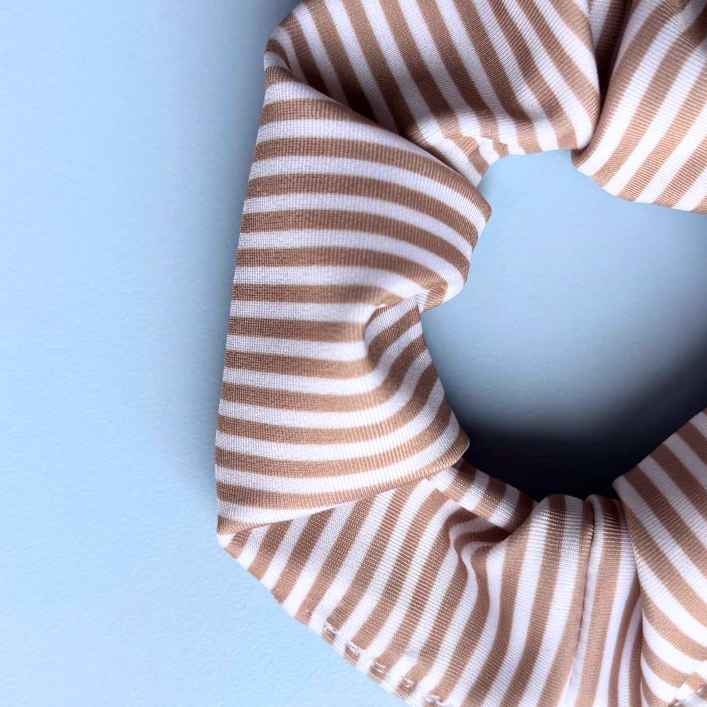 Scrunchie "Streifen" (aus Lycra=perfekt für Strand, Schwimmbad & See)