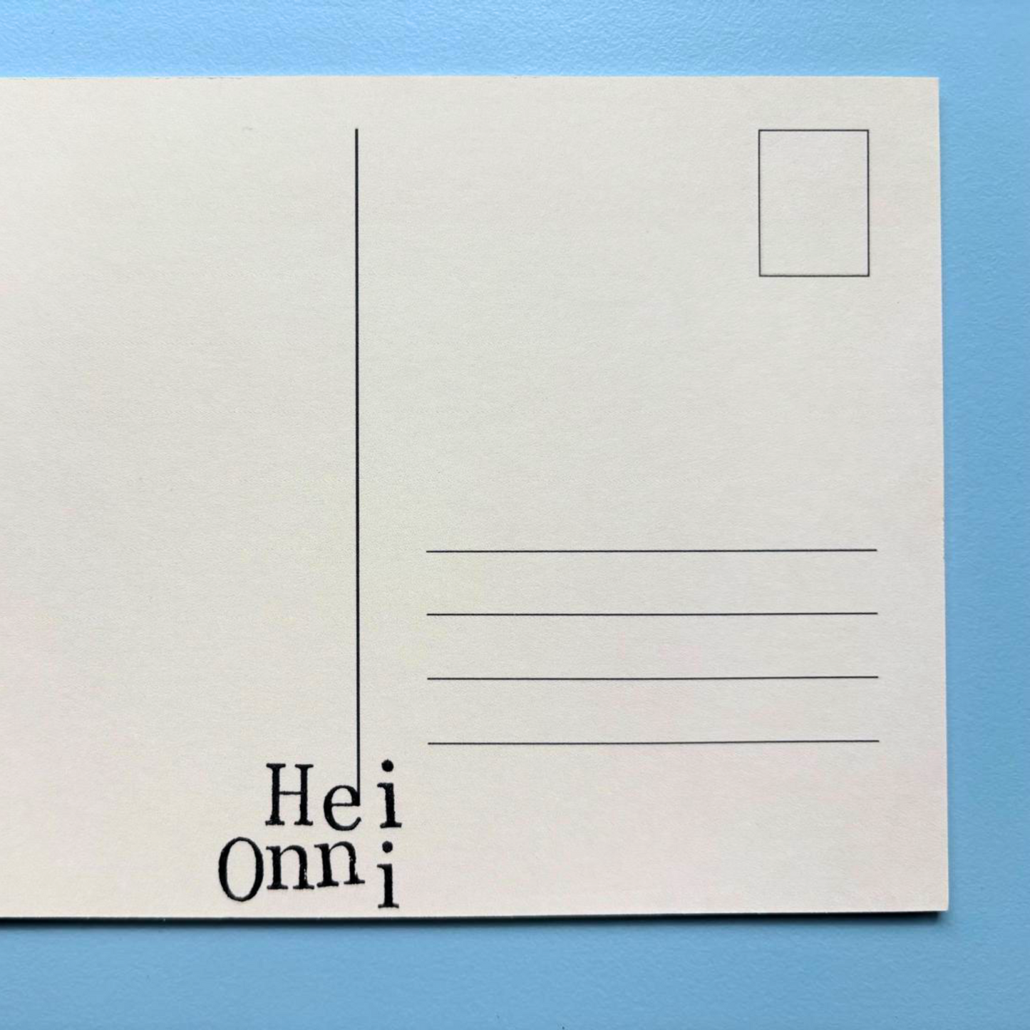 Postkarte "Eis/SUMMER VIBES"