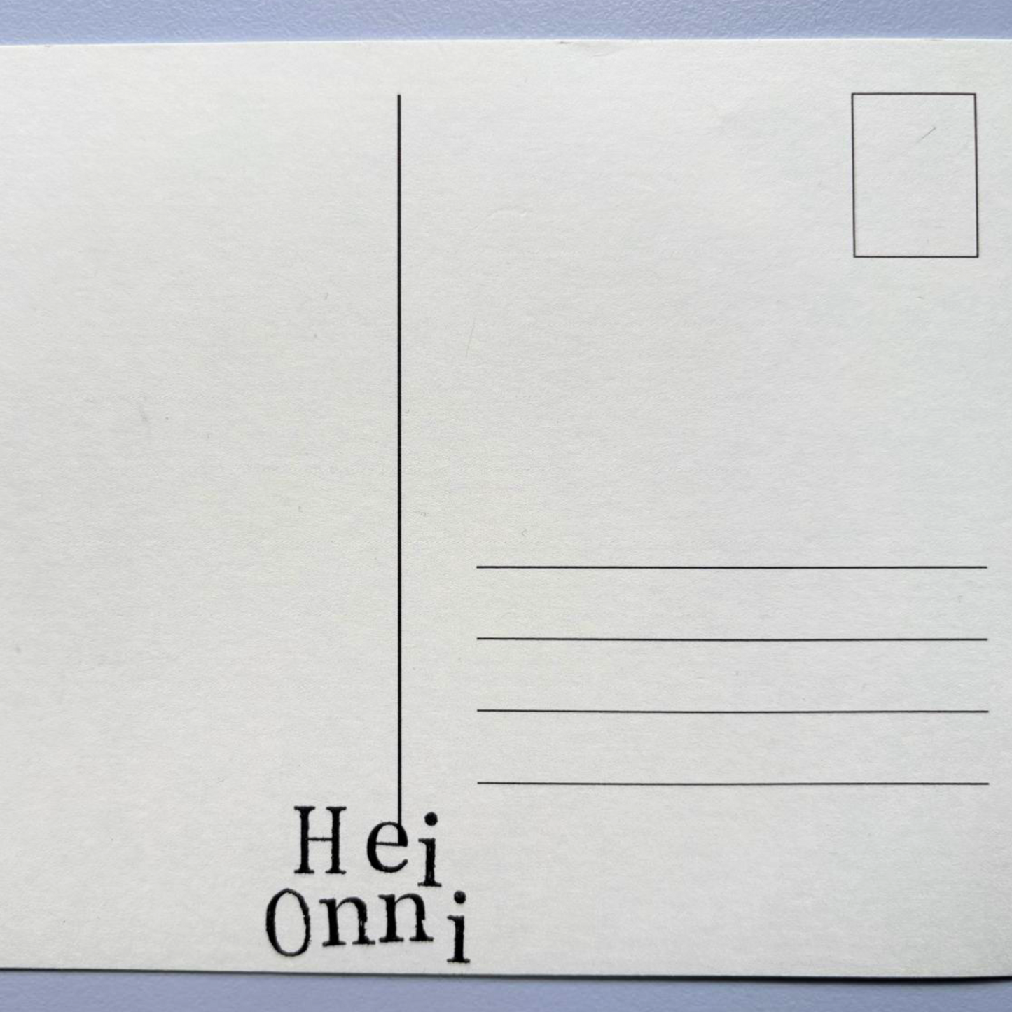 Postkarte "Schmetterling/FLY"