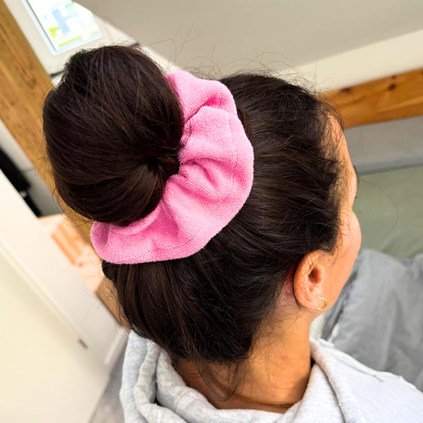 Scrunchie "Pink Frottee"