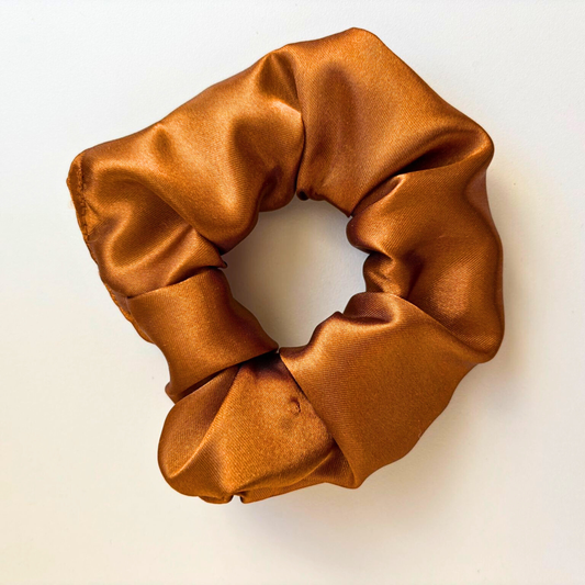 Scrunchie "Satin Camel"