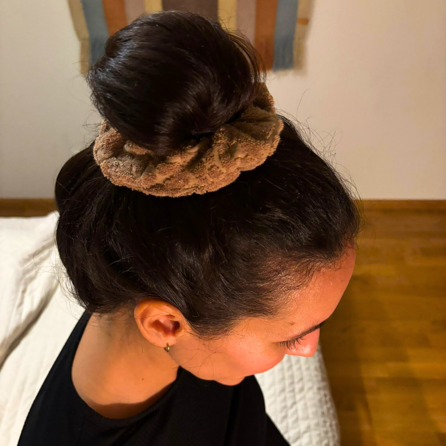 Scrunchie "Leo Frottee"