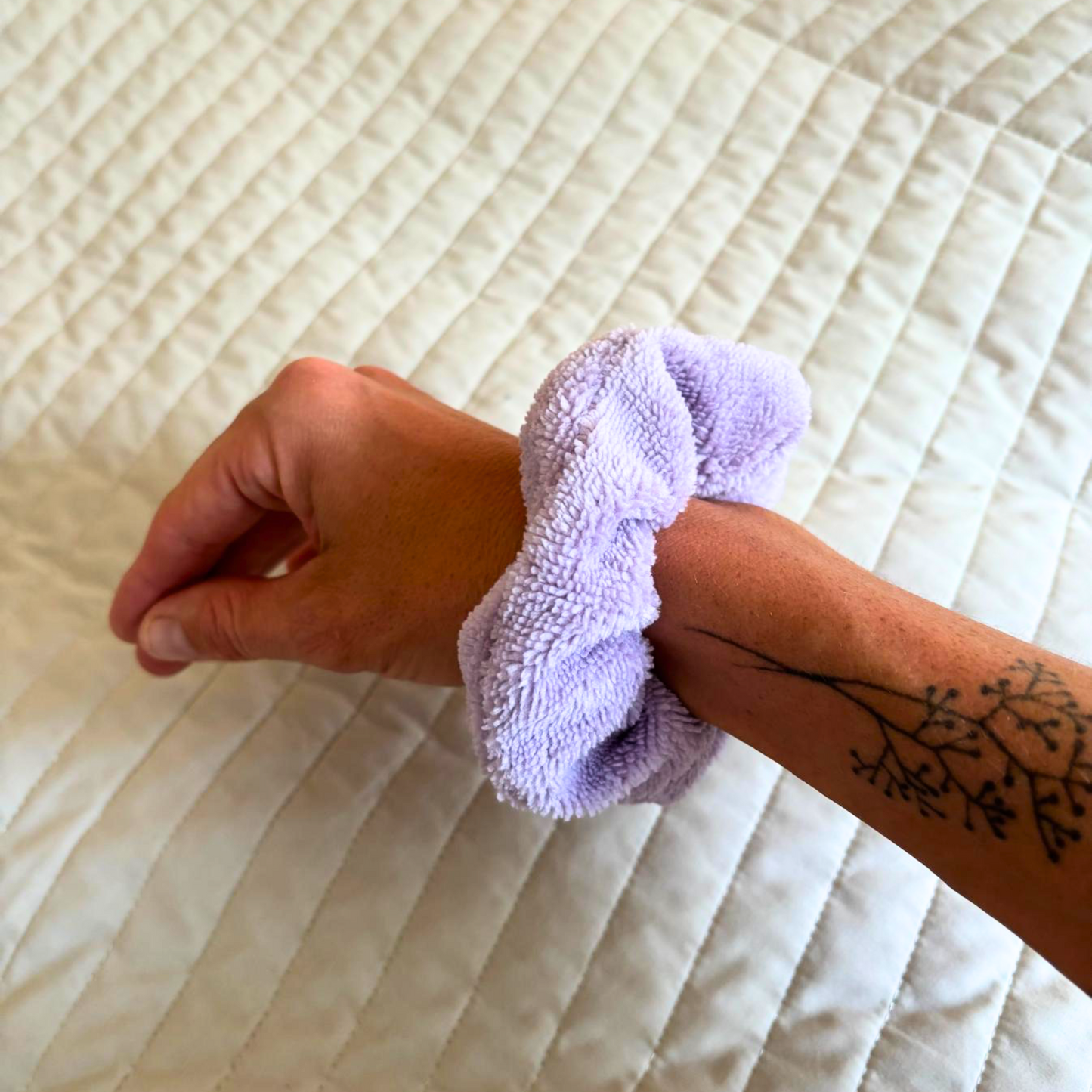 Scrunchie "Flieder/Plüsch"