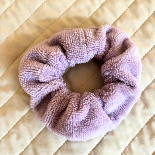 Scrunchie "Flieder/Plüsch"