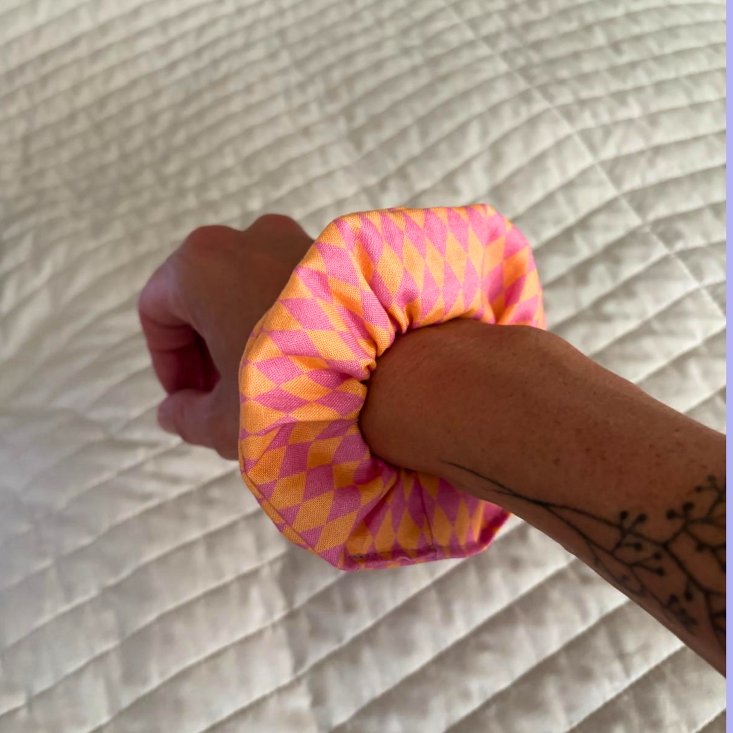 Scrunchie "Raute"