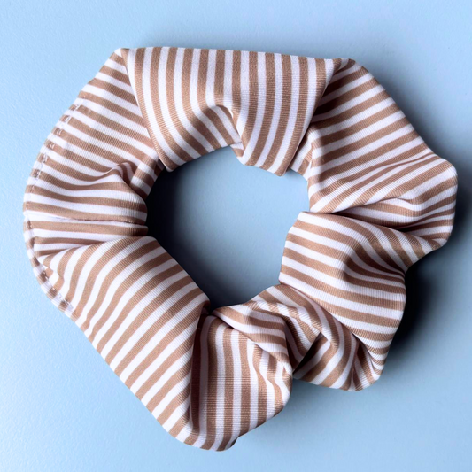 Scrunchie "Streifen" (aus Lycra=perfekt für Strand, Schwimmbad & See)