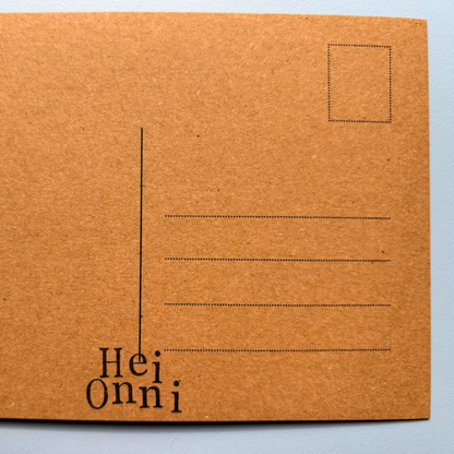 Postkarte "Schmetterling/Happy Birthday"