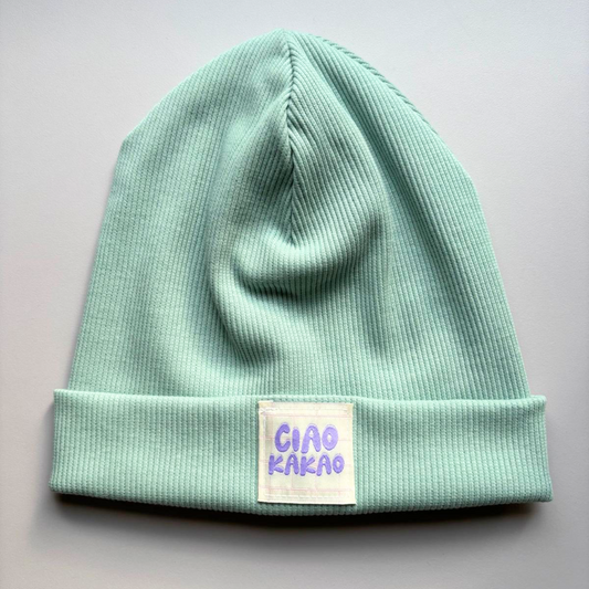Beanie "mint/CIAO KAKAO" (KU 43-46cm)