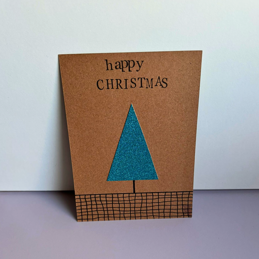 Postkarte "HAPPY CHRISTMAS"